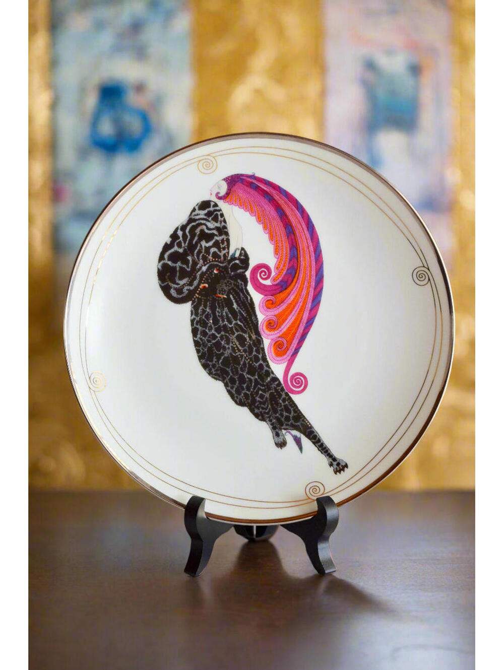 Erté "Beauty and the Beast" Limited Edition Plate